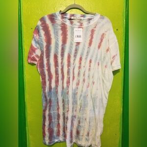 Free People XL tie-dye t-shirt